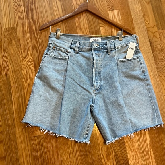 AGolde Fold Waistband Shorts Size 30 NWT - Picture 6 of 12